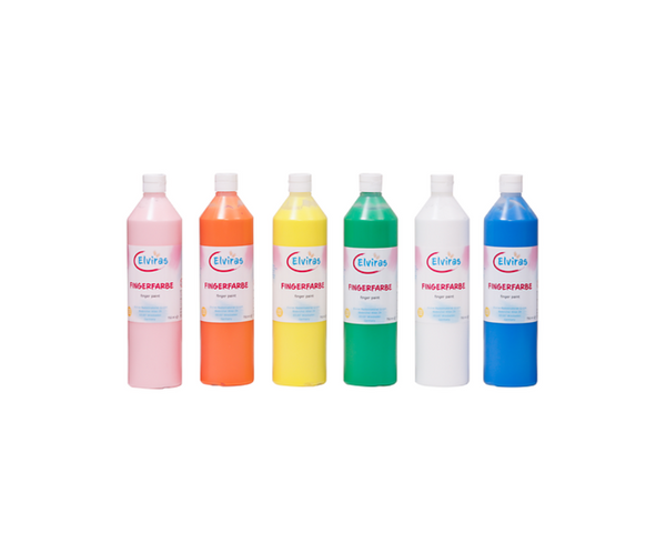 fingerfarben, farbset, plastikflaschen, malfarben, bunt