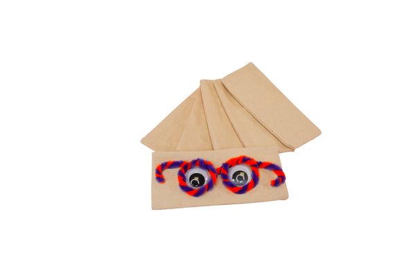 Brillenetui natur, 6 Stück Brillenetui natur, 6 Stück