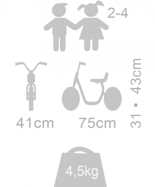 WINTHER MINI VIKING BikeRunner, 2-4 Jahre