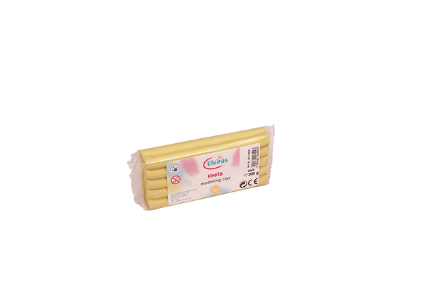 ELVIRAS Kindergarten Knete, 250 g (Farbe wählbar), für Kinder ab 3 Jahre