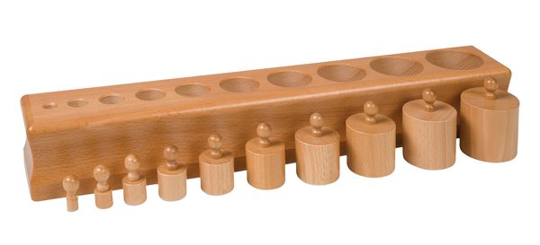 NIENHUIS MONTESSORI Block mit Zylindern, verschiedene Varianten