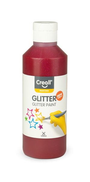 CREALL Glitter-Farbe 250 ml, Farbe wählbar