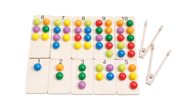 Magic Marble "Zählen & Sortieren", 267 Teile in Aufbewahrungsbox