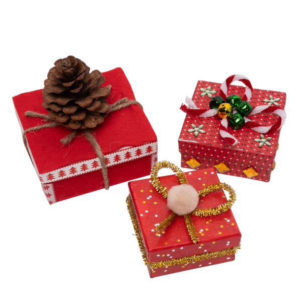 Pappschachtel-Set, 3 Stück, Form wählbar