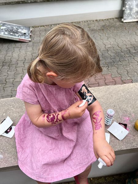 Glitzertattoo-Kinderfest-Set, 1 Set für 240 Glitzertattoos
