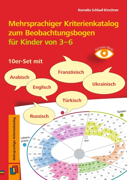 Kreisel, Lernheft, Französisch, Mehrsprachig, Beobachtungsbogen