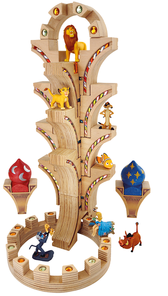 REGENBOGENLAND Himalaya-Tempel, 8 Elemente mit 432 Glitzersteinen REGENBOGENLAND Himalaya-Tempel, 8 Elemente mit 432 Glitzersteinen