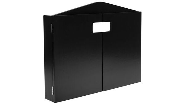 Aktenordner, Ordner, Schwarz, Pappe, Deckel