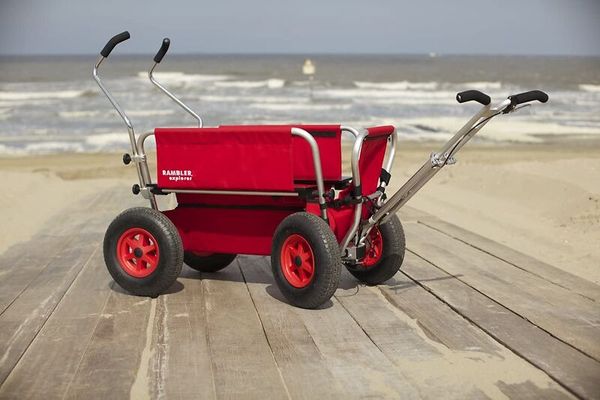 RAMBLER Krippenwagen Explorer 120, 10-Sitzer, rot