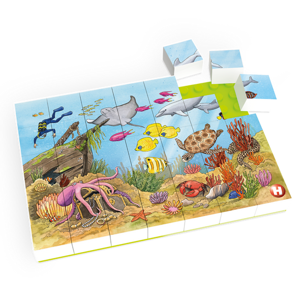 HUBELINO Puzzle Bunte Unterwasserwelt (35-teilig), ab 4 Jahre HUBELINO Puzzle Bunte Unterwasserwelt (35-teilig), ab 4 Jahre