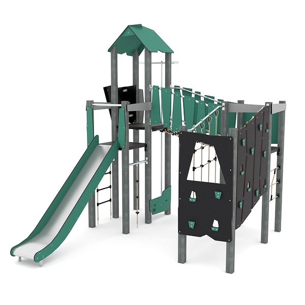 Spielplatz, Klettergerüst, Rutsche, Outdoor-Spielanlage, Spielanlage