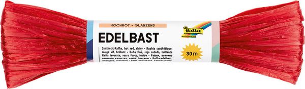 Raffia Edelbast, viscose glänzend, 1 Bund mit 30m, Farbe wählbar
