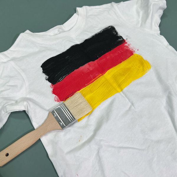 Textilfarbe, 10er-Sortiment, 10 Farben à 300 ml