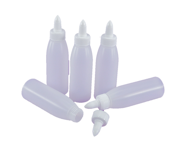 Kunststoffflasche, Druckflasche, Mehrfachflaschen, Klebstoffflasche, Transparente Flasche