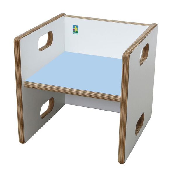 DECOR Wandelstuhl blau, Sitzhöhe (17, 22 und 32 cm) DECOR Wandelstuhl blau, Sitzhöhe (17, 22 und 32 cm)