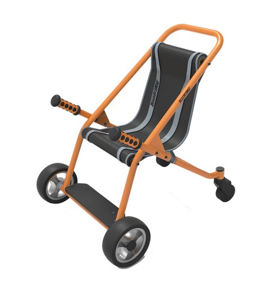 Kinderwagen, Kinderbuggy, Sitzerhöhung, Rahmen aus Metall, Gurtband