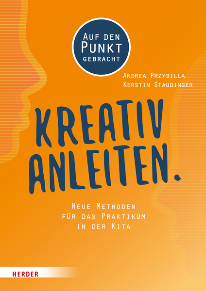 orange cover, Buch, Kreativ anleiten, Bildungsbuch, Kita