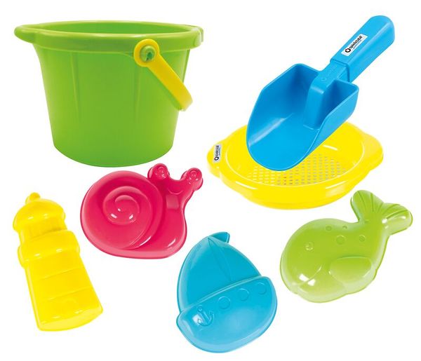 Spielzeug-Set, Sand-Spielzeug, Schaufel, Eimer, Tierformen