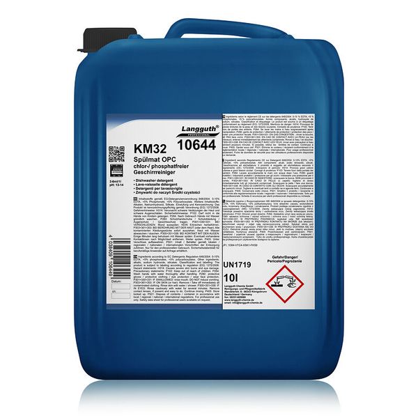 Flüssiger chlorfreier Geschirrreiniger Spülmaschine, 10l