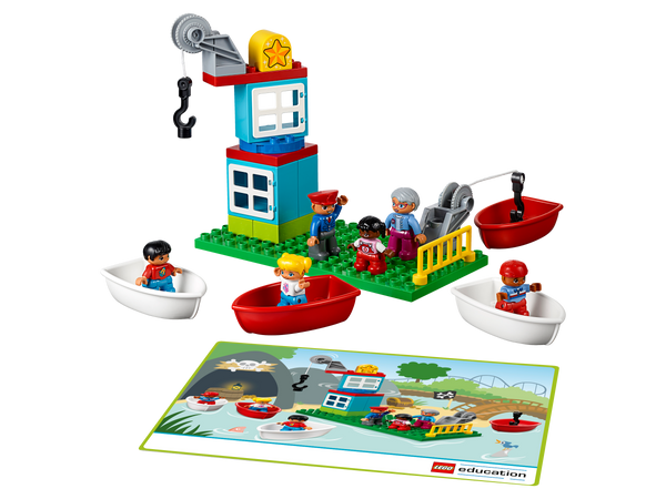 LEGO® Education Vergnügungspark MINT+, 295-teiliges LEGO® DUPLO® Set, 3-5 Jahre (SONDERANGEBOT)