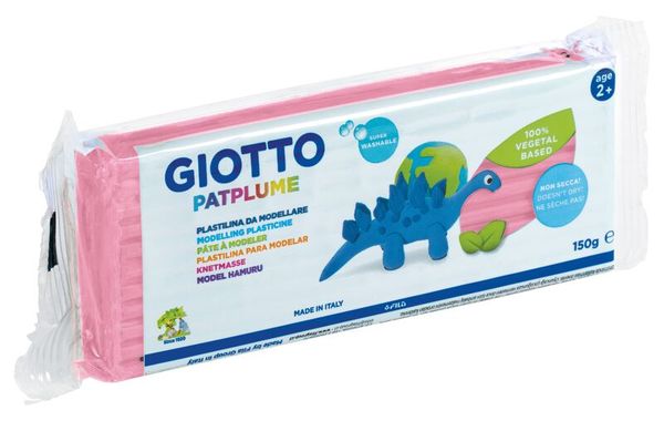 GIOTTO Patplume Kinder-Softknete, 12 x 150 g, farbig sortiert