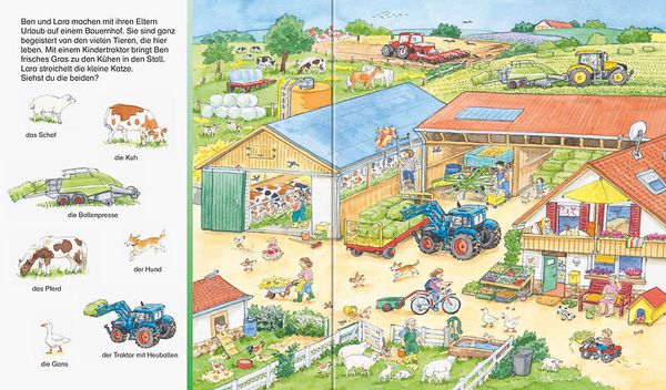 RAVENSBURGER Sachen suchen: Bei den Tieren, ab 2 Jahre