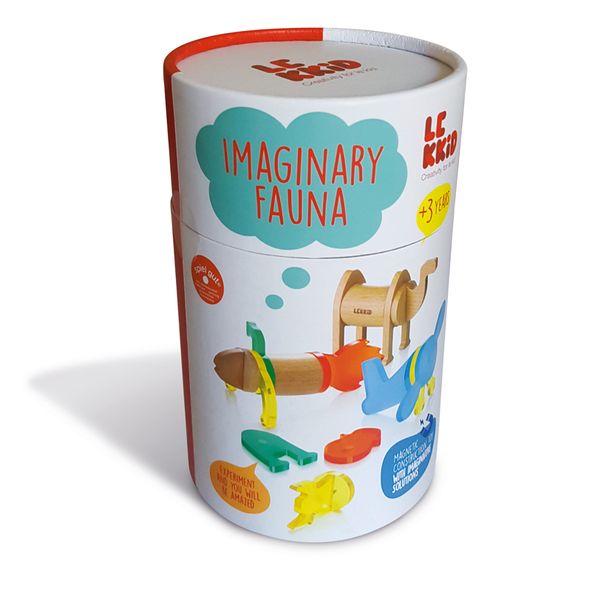 Magnetisches Konstruktionsspielzeug, "Imaginary Fauna Box", 22-teilig (3-8 Jahre) (SONDERANGEBOT)