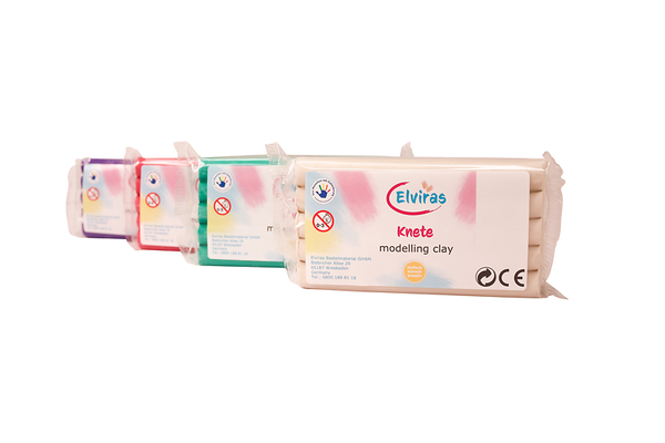 ELVIRAS Bienenwachs-Knete, ab 3 Jahre, 250 g, Farbe wählbar