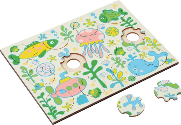 Phantasiepuzzle-Set Themen, 3er-Set