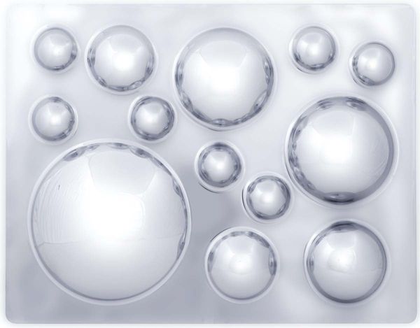 blasenfolie, kugelformen, anhaenger, flachplatte, blasenballen