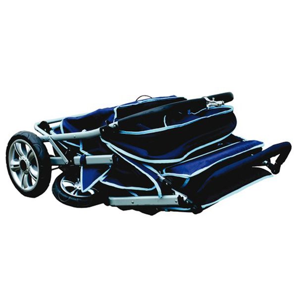 Krippenwagen Helena, 4-Sitzer, hellblau Krippenwagen Helena, 4-Sitzer, hellblau