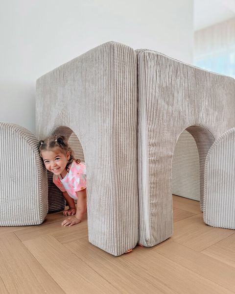 FUNZY Polster Torbogen Cord - Zubehör für Spielsofa, Farben wählbar