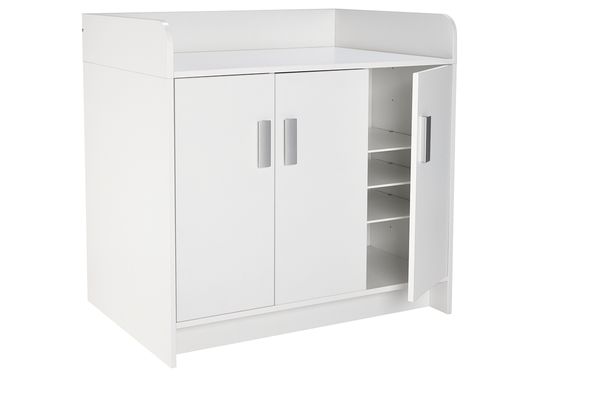 Modulare Wickelkommode mit Türen, 104 cm Modulare Wickelkommode mit Türen, 104 cm