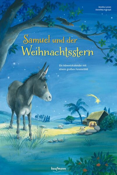 Esel, Hirte, Nächtlich, Stern, Krippe