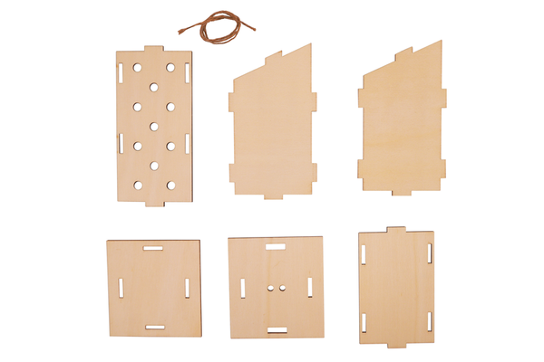 Marienkäferhäuser aus Holz, 2 Stück (SONDERANGEBOT) Marienkäferhäuser aus Holz, 2 Stück (SONDERANGEBOT)