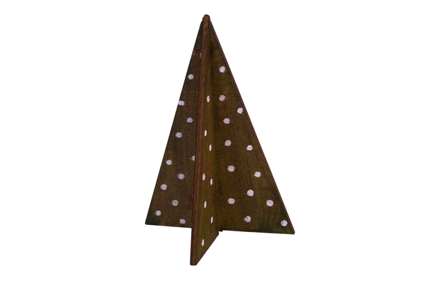 Holzaufsteller Winterbaum, 6 Stück (SONDERANGEBOT)