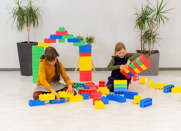 76 Riesenbausteine Soft im Set, ab 2 Jahre