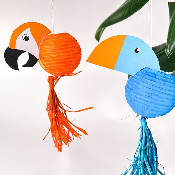 Papier-Laterne, bunt gemischt, Ø 13 cm, 4 Stück Papier-Laterne, bunt gemischt, Ø 13 cm, 4 Stück