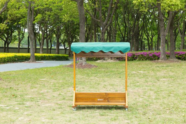 Mobile Outdoor-Garderobe, LxBxH 109 x 50 x 132 cm Mobile Outdoor-Garderobe, LxBxH 109 x 50 x 132 cm