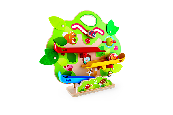 holzpuzzle, kletterbogen, holzspielzeug, farbenfroh, tiermotive