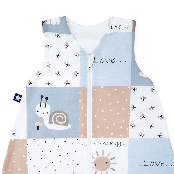 JULIUS ZÖLLNER Sommerschlafsack Patch Blue, versch. Größen JULIUS ZÖLLNER Sommerschlafsack Patch Blue, versch. Größen