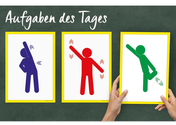 Aktivitäten-Karten XL A4 Bewegtes Lernen, magnetisch, 26-tlg. Aktivitäten-Karten XL A4 Bewegtes Lernen, magnetisch, 26-tlg.