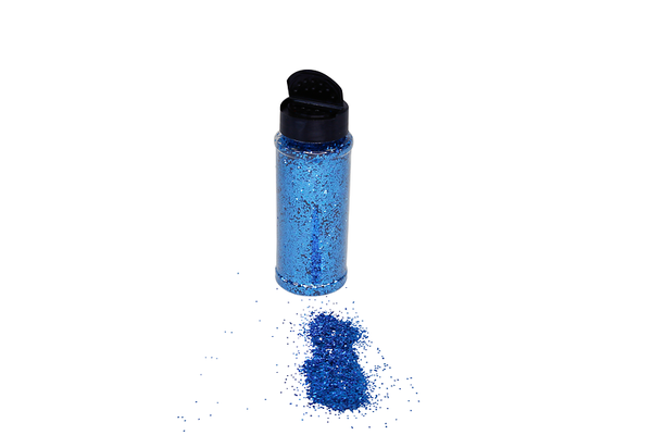 glitzer, glitzerpulver, blaues glitzerpulver, lose glitzer, kosmetischer glitzer