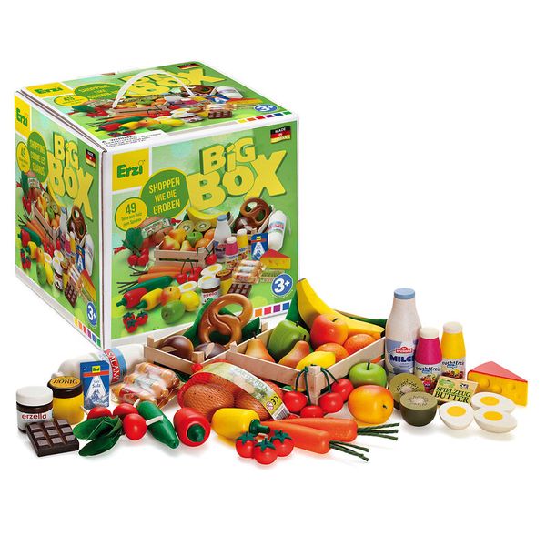 Spielzeug-Nahrungsmittel, Knet- und Nachbau-Set, Big Box, Kinder-Playset, Kunststoff-Spielzeug