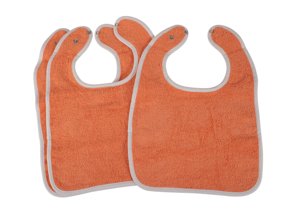 KITAEINKAUF Druckknopflätzchen 3er Pack, 29 x 40 cm, Farbe wählbar