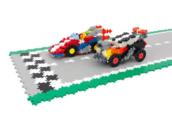 Lego, Kunststoff, Rennwagen, Piste, Miniatur