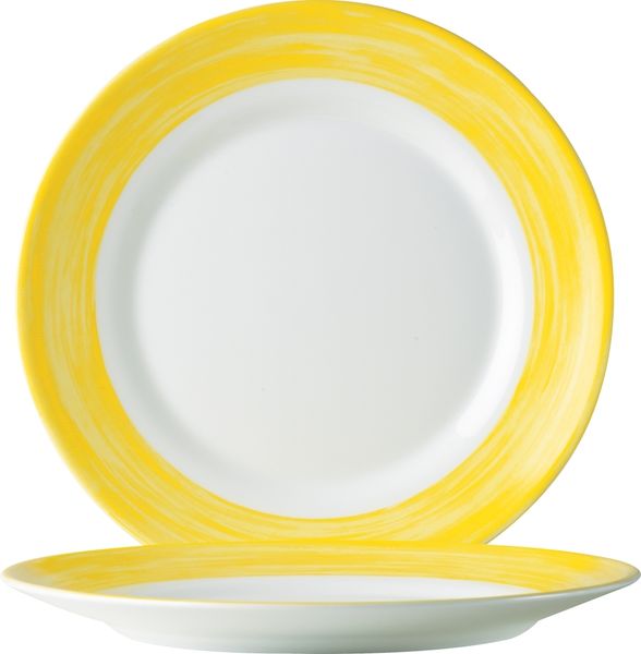 Brush Teller flach, verschiedene Größen/Farben