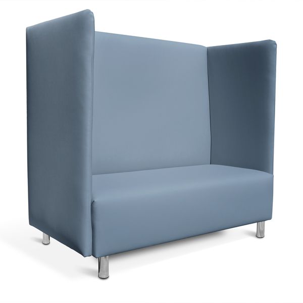 Akustik-Sofa Hort- + Erwachsene, SH 43 cm, Bezugfarbe und Stoff wählbar