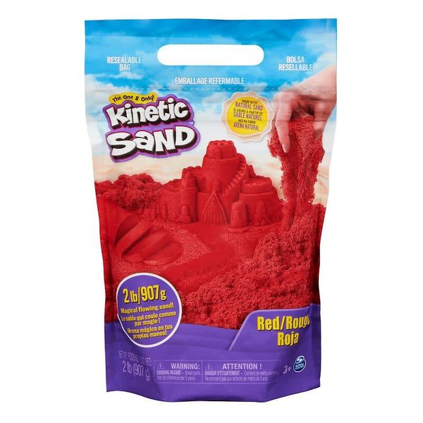 Kinetischer Sand, 0,9 kg Beutel, Farbe wählbar