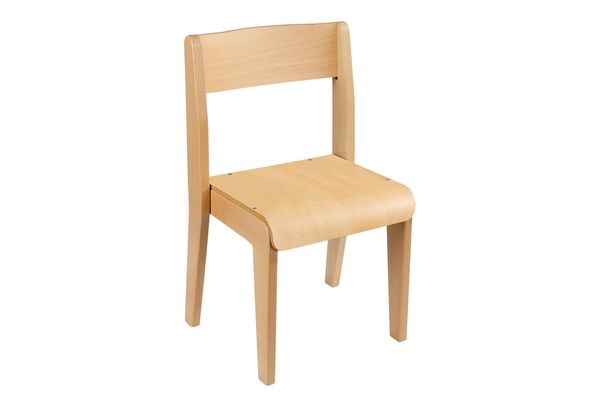 Krippen-/Kindergartenstuhl, Sitzhöhe 18 - 35 cm, versch. Farben, 1 St.